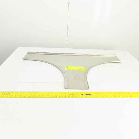 Cooper HT12 Stainless Steel Cable Tray Race Horizontal 6" Tee Cover 12"Radius