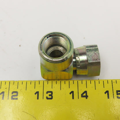 Aeroquip 2048-6-6S 3/8" (-6) NPSM Female Swivel x 3/8-18 Female NPT