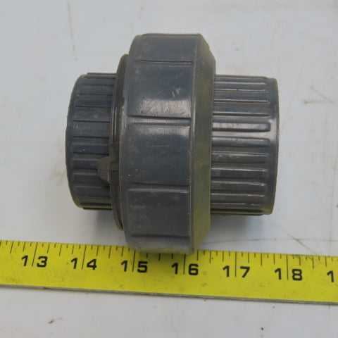 NIBCO 1-1/2" Slip Straight Union Connector Pipe Coupling Schedule 80 Lot of 7