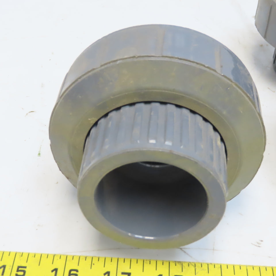 NIBCO 1-1/2" Slip Straight Union Connector Pipe Coupling Schedule 80 Lot of 7