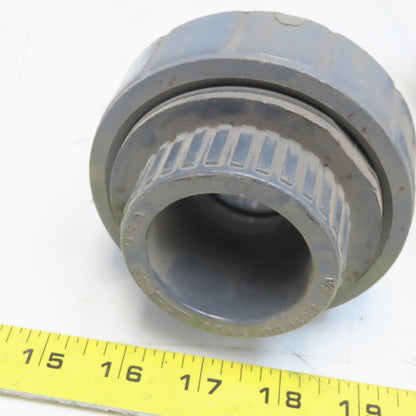 NIBCO 1-1/2" Slip Straight Union Connector Pipe Coupling Schedule 80 Lot of 7