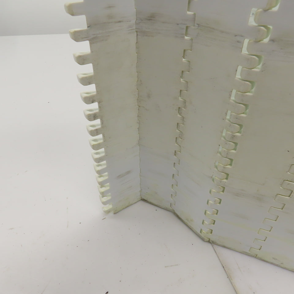 Intralox S800-OHFT Open Hinge Flat Top Plastic Conveyor Belt 42' L x 11-7/8" W