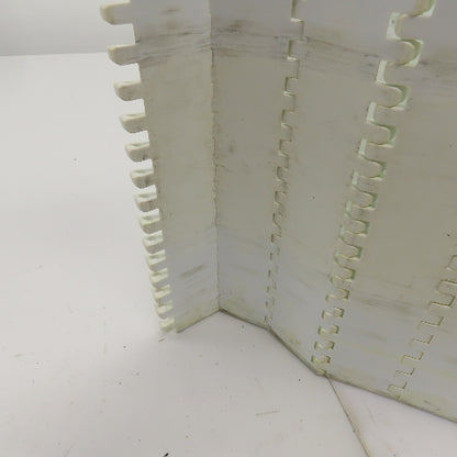 Intralox S800-OHFT Open Hinge Flat Top Plastic Conveyor Belt 42' L x 11-7/8" W