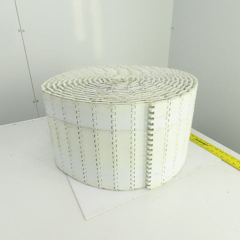 Intralox S800-OHFT Open Hinge Flat Top Plastic Conveyor Belt 42' L x 11-7/8" W