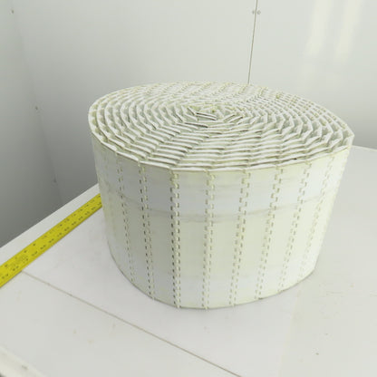 Intralox S800-OHFT Open Hinge Flat Top Plastic Conveyor Belt 42' L x 11-7/8" W