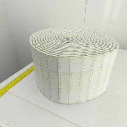 Intralox S800-OHFT Open Hinge Flat Top Plastic Conveyor Belt 42' L x 11-7/8" W