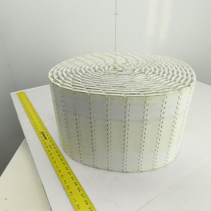 Intralox S800-OHFT Open Hinge Flat Top Plastic Conveyor Belt 42' L x 11-7/8" W