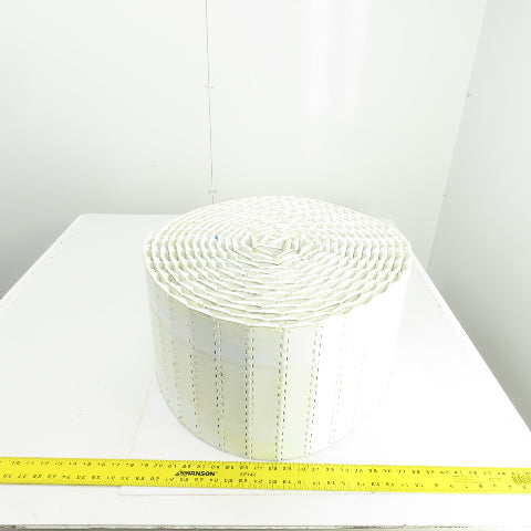 Intralox S800-OHFT Open Hinge Flat Top Plastic Conveyor Belt 42' L x 11-7/8" W