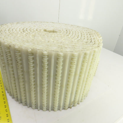 Intralox S800 Open Hinge Flat Top Plastic Conveyor Belt 53' L x 12" W