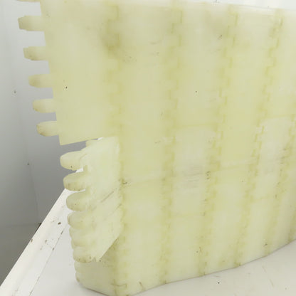 Intralox S800 Open Hinge Flat Top Plastic Conveyor Belt 30' L x 12" W