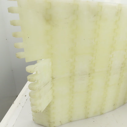 Intralox S800 Open Hinge Flat Top Plastic Conveyor Belt 30' L x 12" W