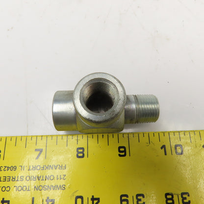 Lenz 3/8 NPT Male x 3/8 NPT Female x 3/8 NPT Female Hydraulic Run Tee Lot Of 4