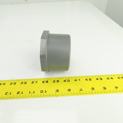 Nibco 4518-3 Chemtrol 3" x 2" Sch-80 PVC Flush Spigot x FPT THD Bushing