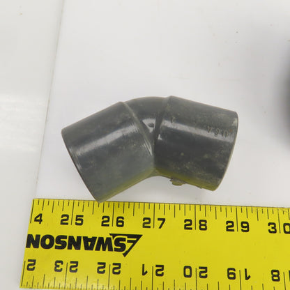 Colonial SCH-80 PVC 1" 45° Degree Slip Elbow Fitting Lot Of 7