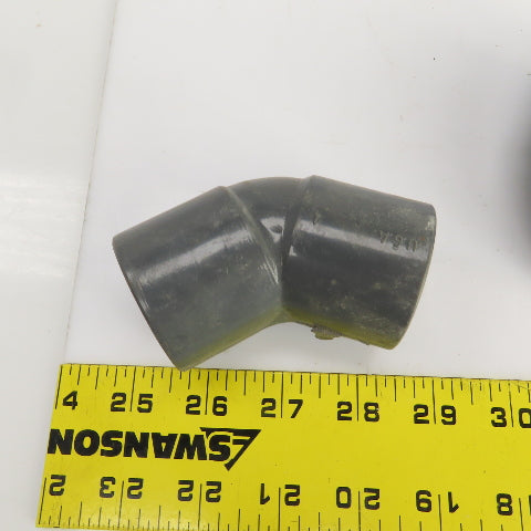 Colonial SCH-80 PVC 1" 45° Degree Slip Elbow Fitting Lot Of 7