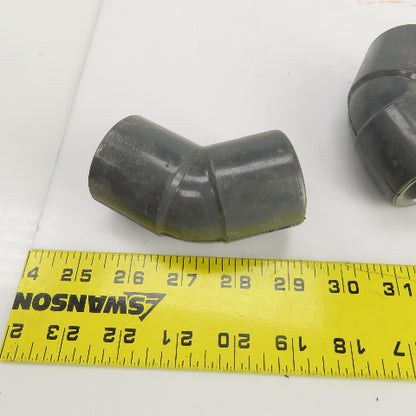Colonial SCH-80 PVC 1" 45° Degree Slip Elbow Fitting Lot Of 7