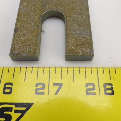 5-1/2" L x 1-3/4" W x 1/4" Thk. Slotted Hold Down Finger Edge Clamp Lot Of 8