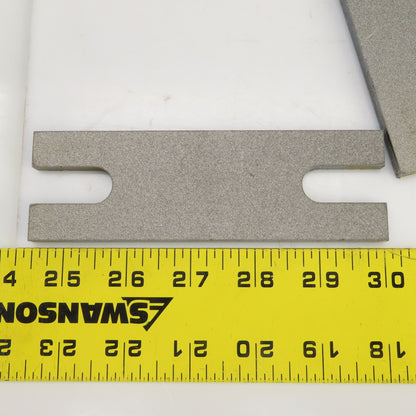 5-1/2" L x 1-3/4" W x 1/4" Thk. Slotted Hold Down Finger Edge Clamp Lot Of 8