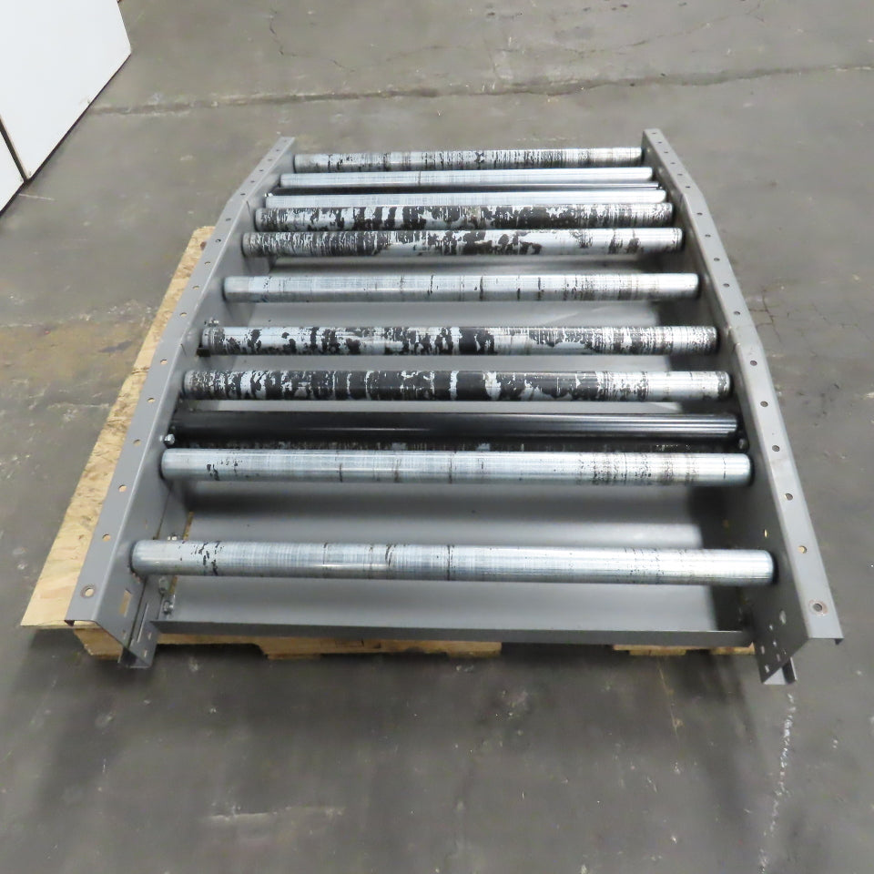 TGW 34" Wide x 54" Roller Bed Double Noseover Conveyor Discharge Section