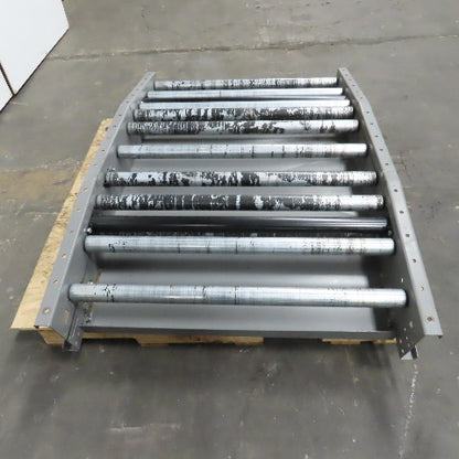 TGW 34" Wide x 54" Roller Bed Double Noseover Conveyor Discharge Section