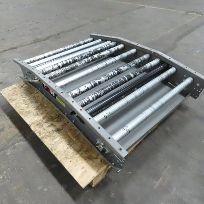 TGW 34" Wide x 54" Roller Bed Double Noseover Conveyor Discharge Section