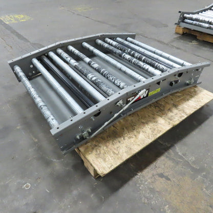 TGW 34" Wide x 54" Roller Bed Double Noseover Conveyor Discharge Section