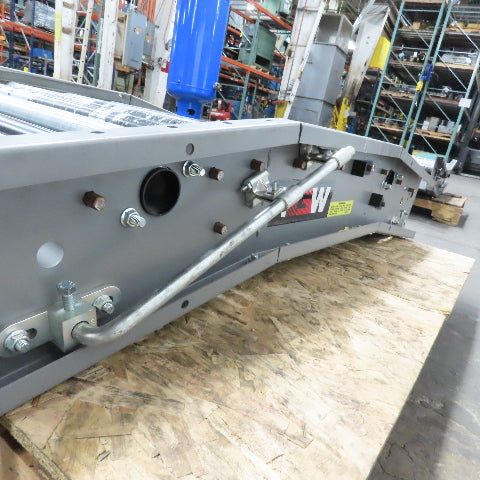 TGW 34" Wide x 54" Roller Bed Double Noseover Conveyor Discharge Section