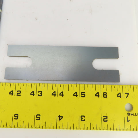 5-1/2" L x 1-3/4" W x 1/8" Thk. Slotted Hold Down Finger Edge Clamp Lot Of 16
