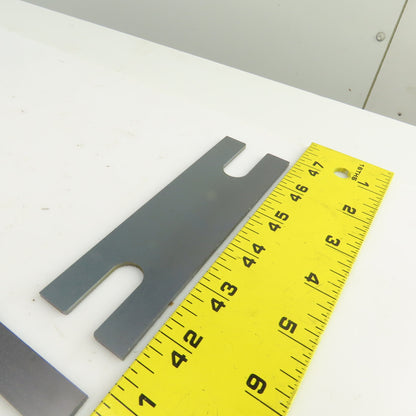 5-1/2" L x 1-3/4" W x 1/8" Thk. Slotted Hold Down Finger Edge Clamp Lot Of 16