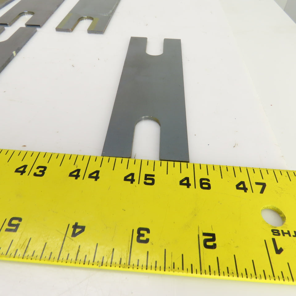 5-1/2" L x 1-3/4" W x 1/8" Thk. Slotted Hold Down Finger Edge Clamp Lot Of 16