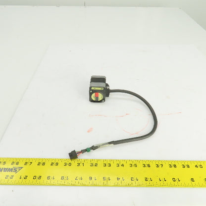 Oriental Motor ARM46SAK Stepper Motor 2.04VDC 6mm Shaft Broken Cover