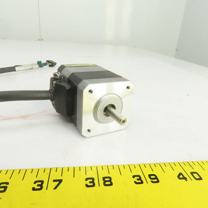 Oriental Motor ARM46SAK Stepper Motor 2.04VDC 6mm Shaft Broken Cover