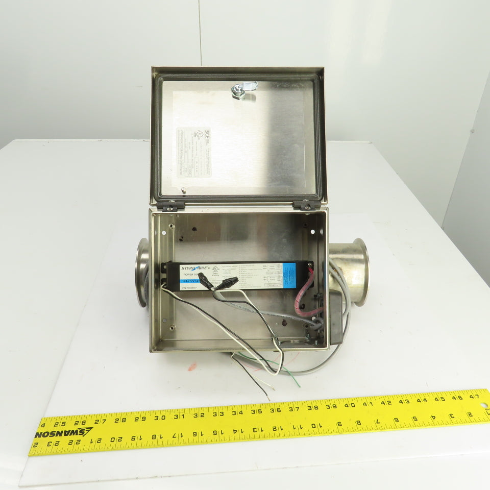 Steril-Aire 21000710 Emitter Bulb W/Stainless Enclosure & Power Supply 	120-277V