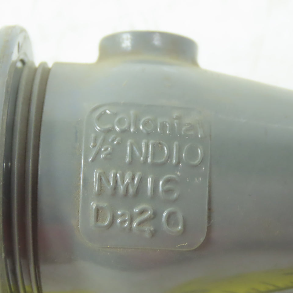 Colonial V072232 Ball Check Valve 1/2" Slip x FPT PVC  Lot of 2