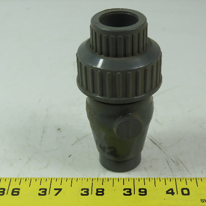 Colonial V072232 Ball Check Valve 1/2" Slip x FPT PVC  Lot of 2