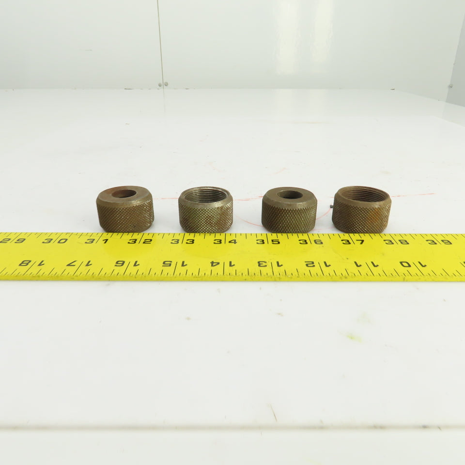 5/8" Tube x 1-1/16"-1.25TPI Adapter Nut Lot Of 4