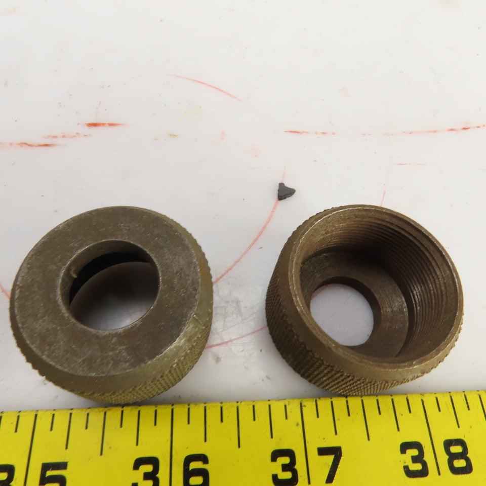 5/8" Tube x 1-1/16"-1.25TPI Adapter Nut Lot Of 4