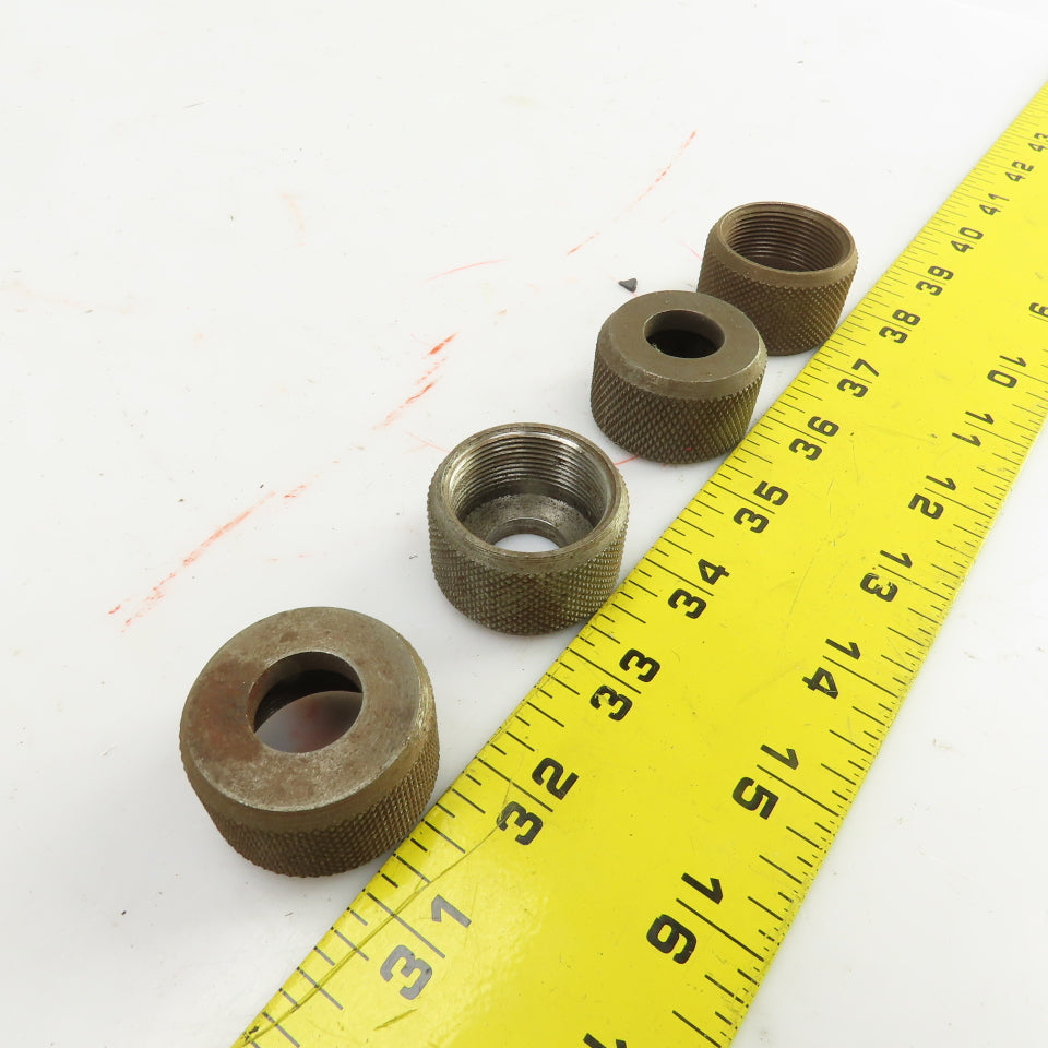 5/8" Tube x 1-1/16"-1.25TPI Adapter Nut Lot Of 4