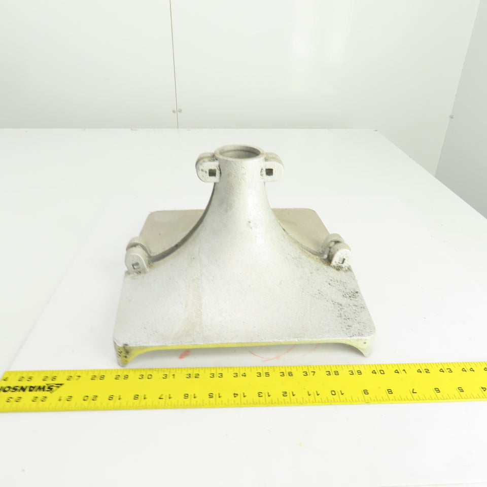 Cast Aluminum Adapter Column Base Bolt Together 1-7/8" Hole Set Of 2