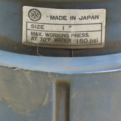 ASAHI <-- Spring Loaded 25 Ball Check Valve 1" Slip PVC