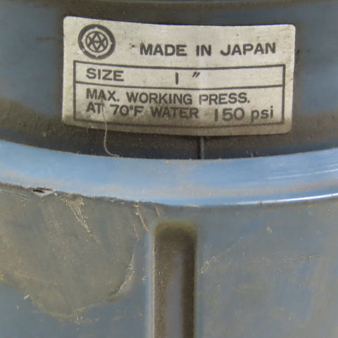 ASAHI <-- Spring Loaded 25 Ball Check Valve 1" Slip PVC