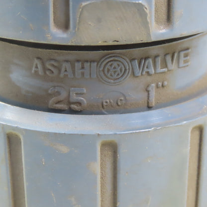 ASAHI <-- Spring Loaded 25 Ball Check Valve 1" Slip PVC