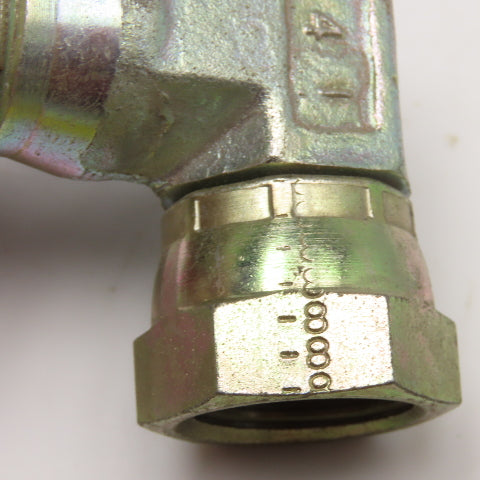1/2"-14 (-8) NPSM Female Swivel x 1/2-14 Male Elbow Adaptor Lot Of 2