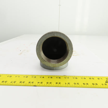 Ward Galvanized Steel 3" NPT 90° Degree Elbow