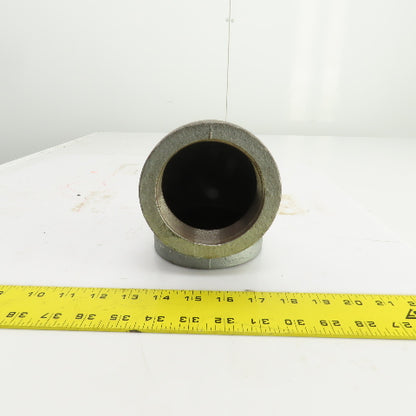 Ward Galvanized Steel 3" NPT 90° Degree Elbow