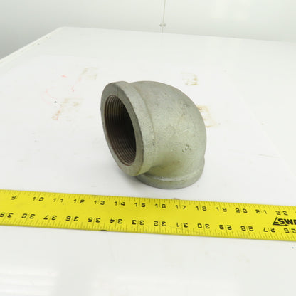 Ward Galvanized Steel 3" NPT 90° Degree Elbow