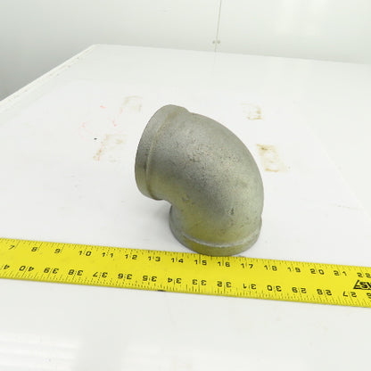 Ward Galvanized Steel 3" NPT 90° Degree Elbow