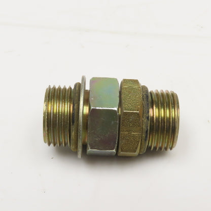 1/2" (-8) O-Ring Boss ORB Male Union Connector 3/4"-16 Thread