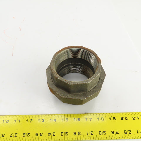 Malleable Iron 3" NPT Pipe Union