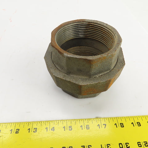 Malleable Iron 3" NPT Pipe Union